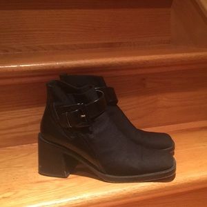 Via Spiga Black Booties
